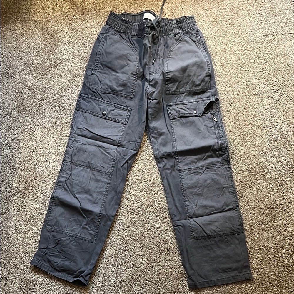 PacSun Charcoal Cargo Pants for Men